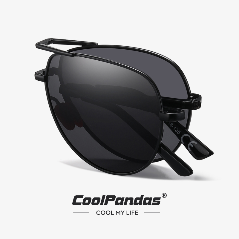 Sunglasses Aviator Polarized - CoolPandas mode lunettes de soleil pliantes