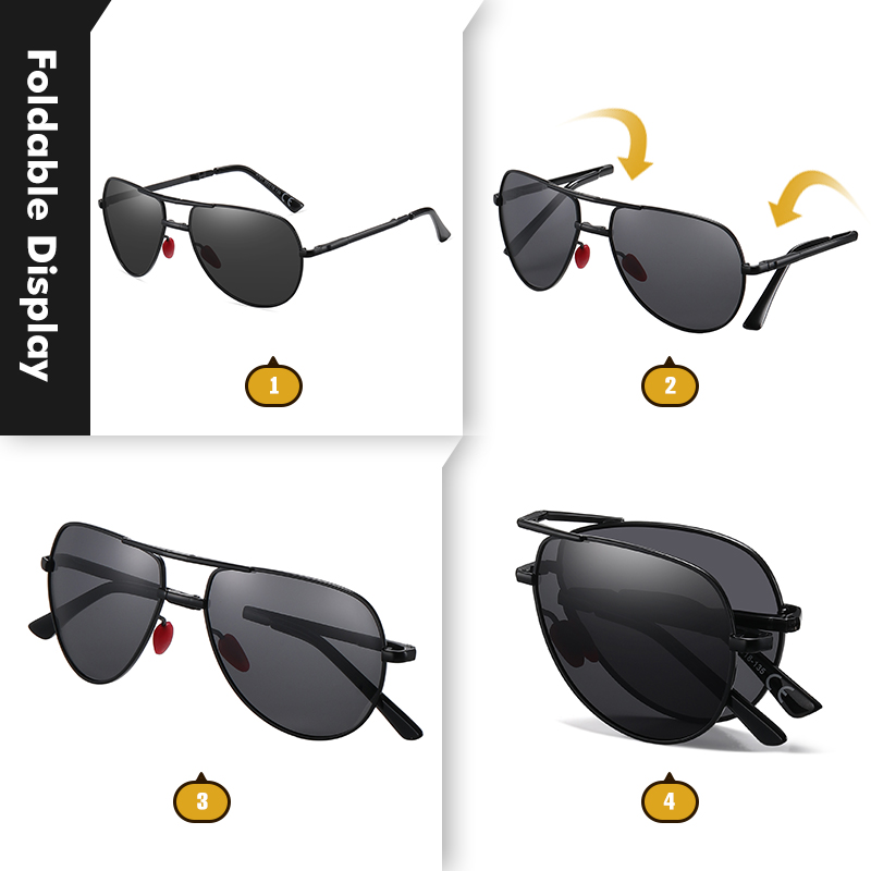 CoolPandas mode lunettes de so - Sunglasses Aviator Polarized avis et prix