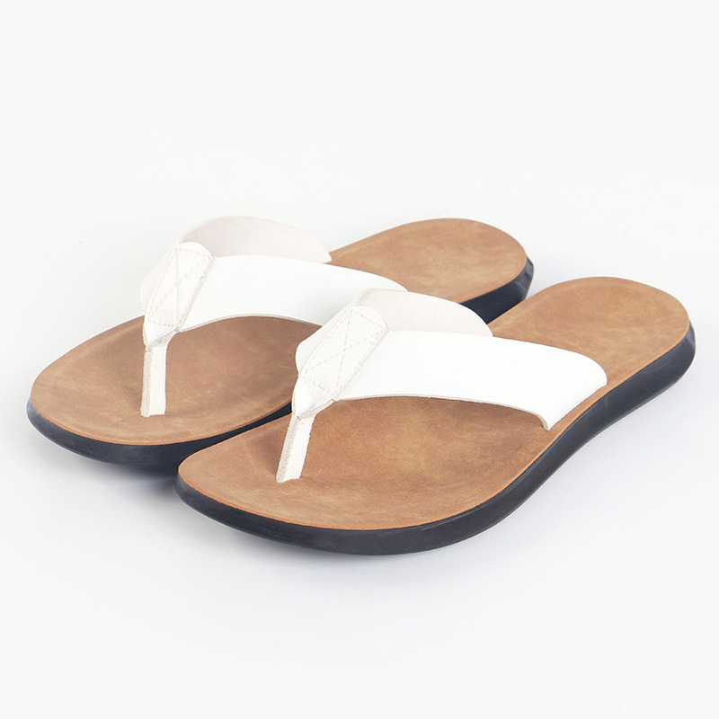 Nouvelles tongs en cuir italie - Flip Flop Leather Men avis et prix