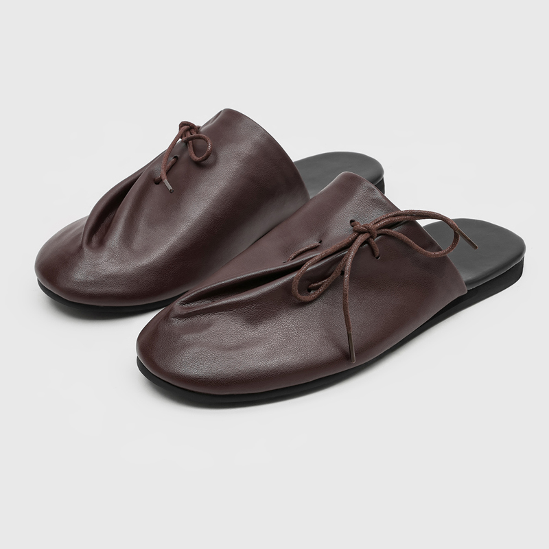 Nouvelles pantoufles décontrac - Flip Flop Leather Men avis et prix