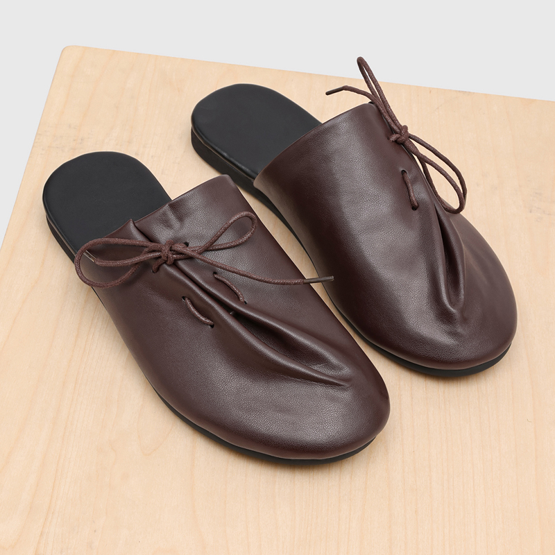 Nouvelles pantoufles décontrac - Flip Flop Leather Men avis et prix