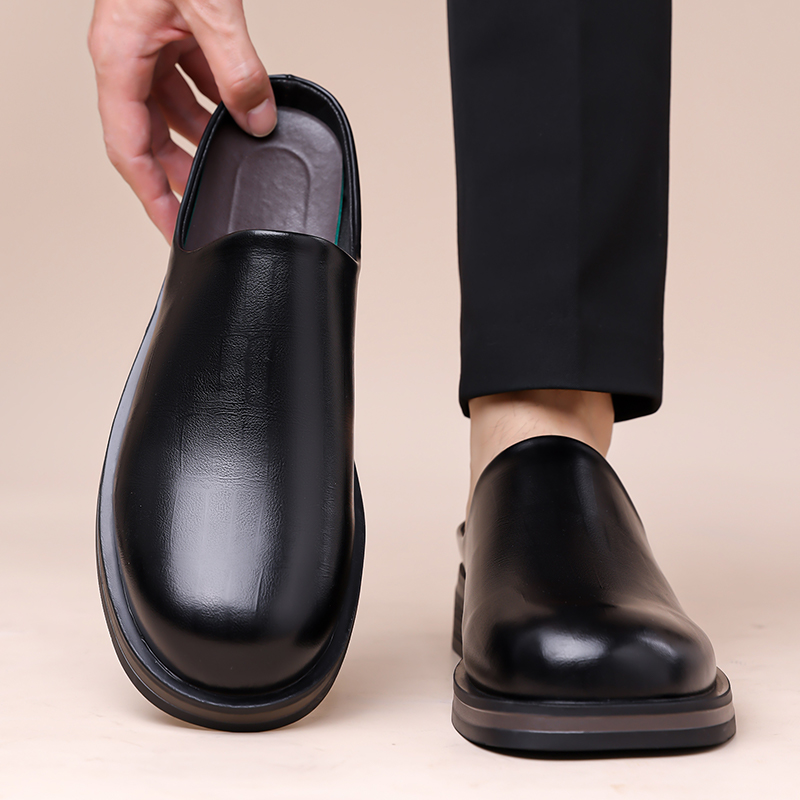 Mules pour hommes, chaussures  - Flip Flop Leather Men avis et prix